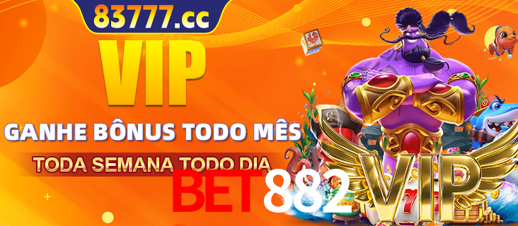 Banner promocional do BET882 oferecendo 100% de recompensas adicionais contínuas para quem fizer o login diário (Daily sign-in), com um mascote de coelho.